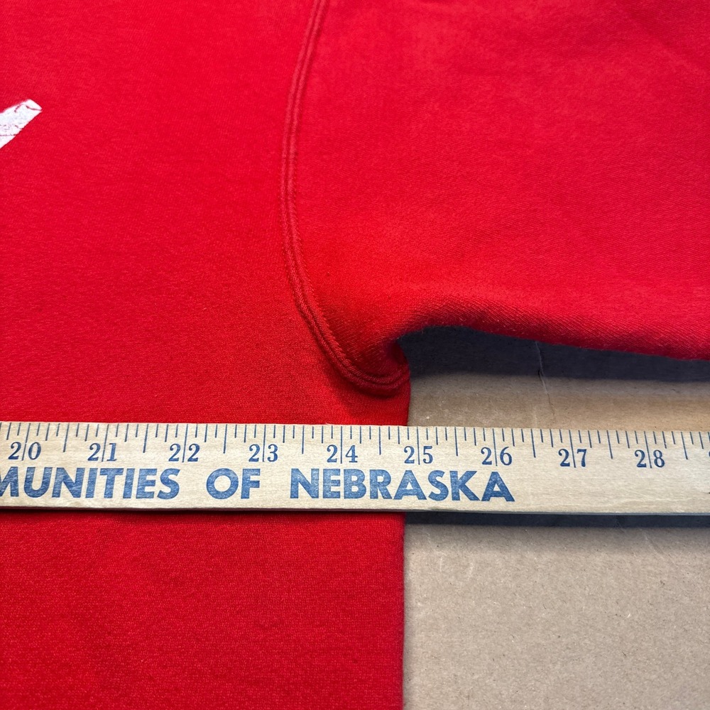 Pro Player Nebraska Cornhuskers Sweatshirt 2XL Red College Football NCAA - Picture 12 of 13